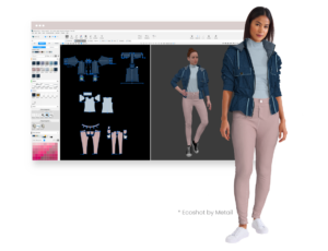 3D clothing design software