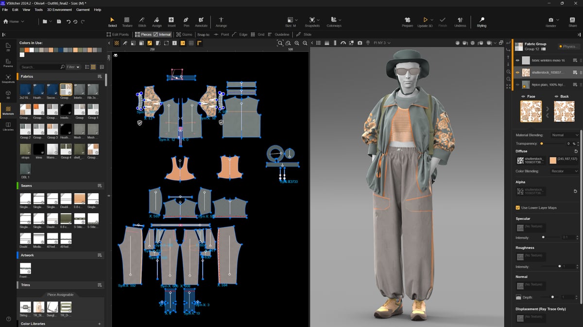 browzwear 3d fashion design software