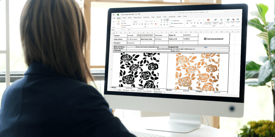 How to make a tech pack Excel