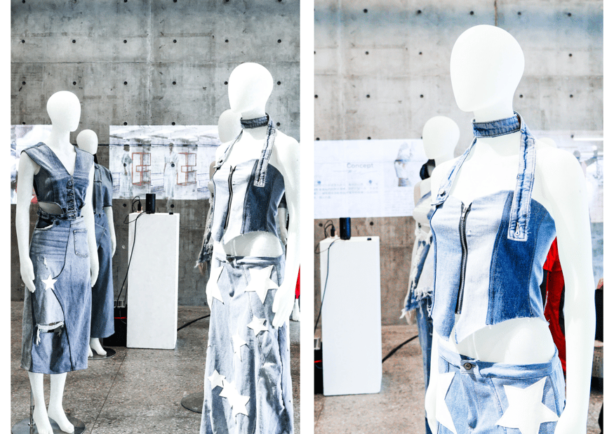 Realistic 3D denim created with Browzwear