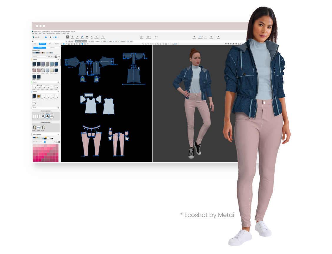 3D fashion design software 