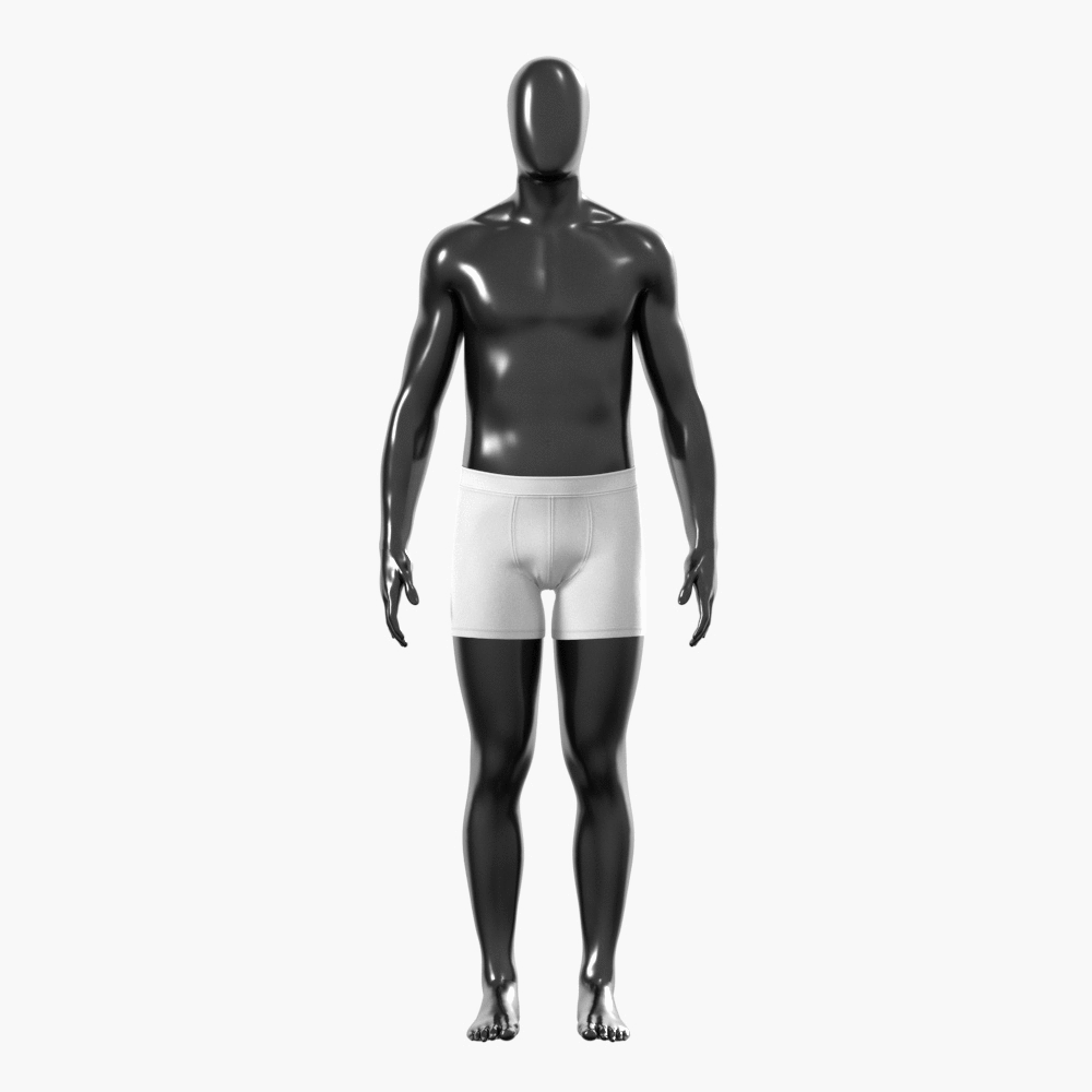 Faceless male avatar for 3D design software with Browzwear