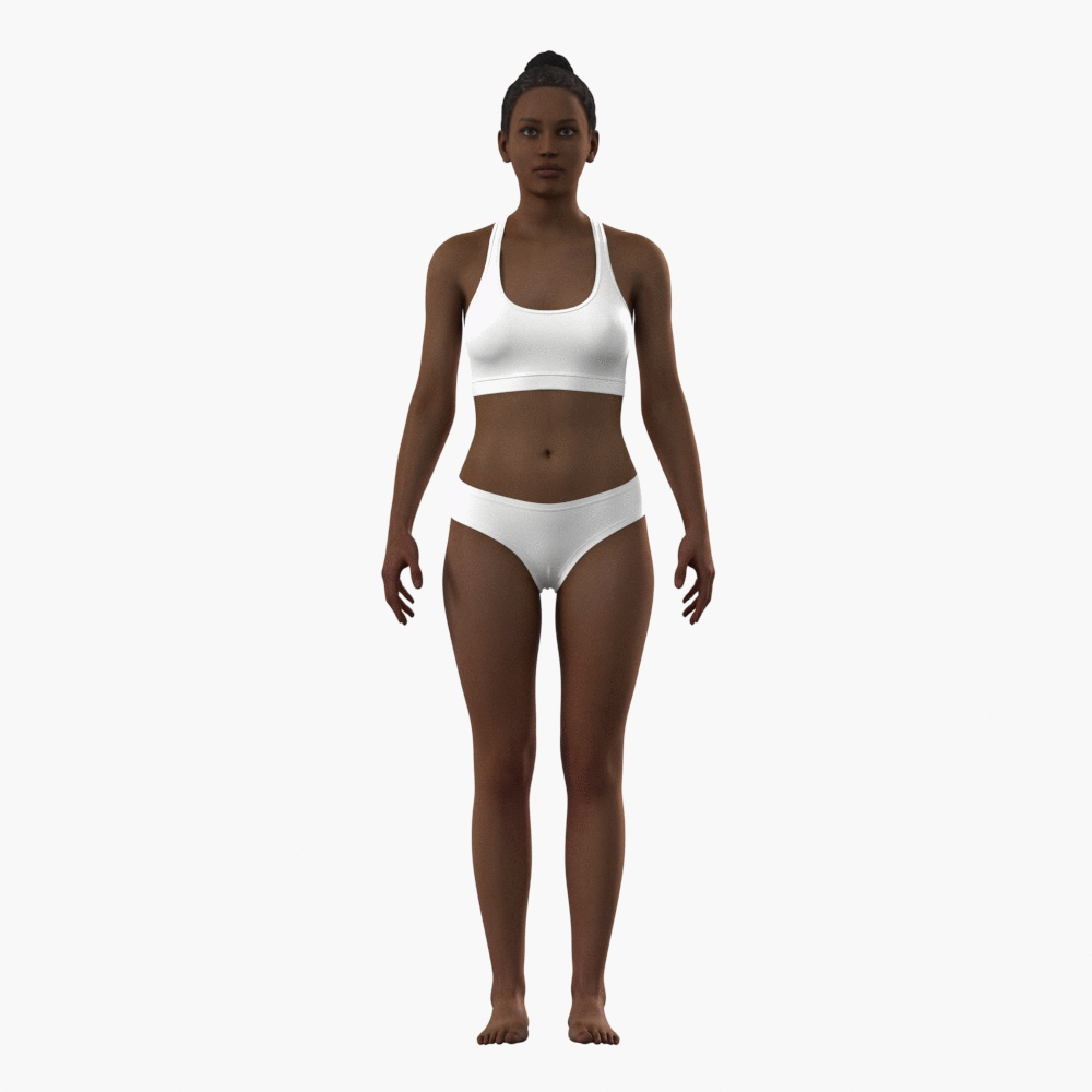 Gabrielle avatar for Browzwear 3D design software