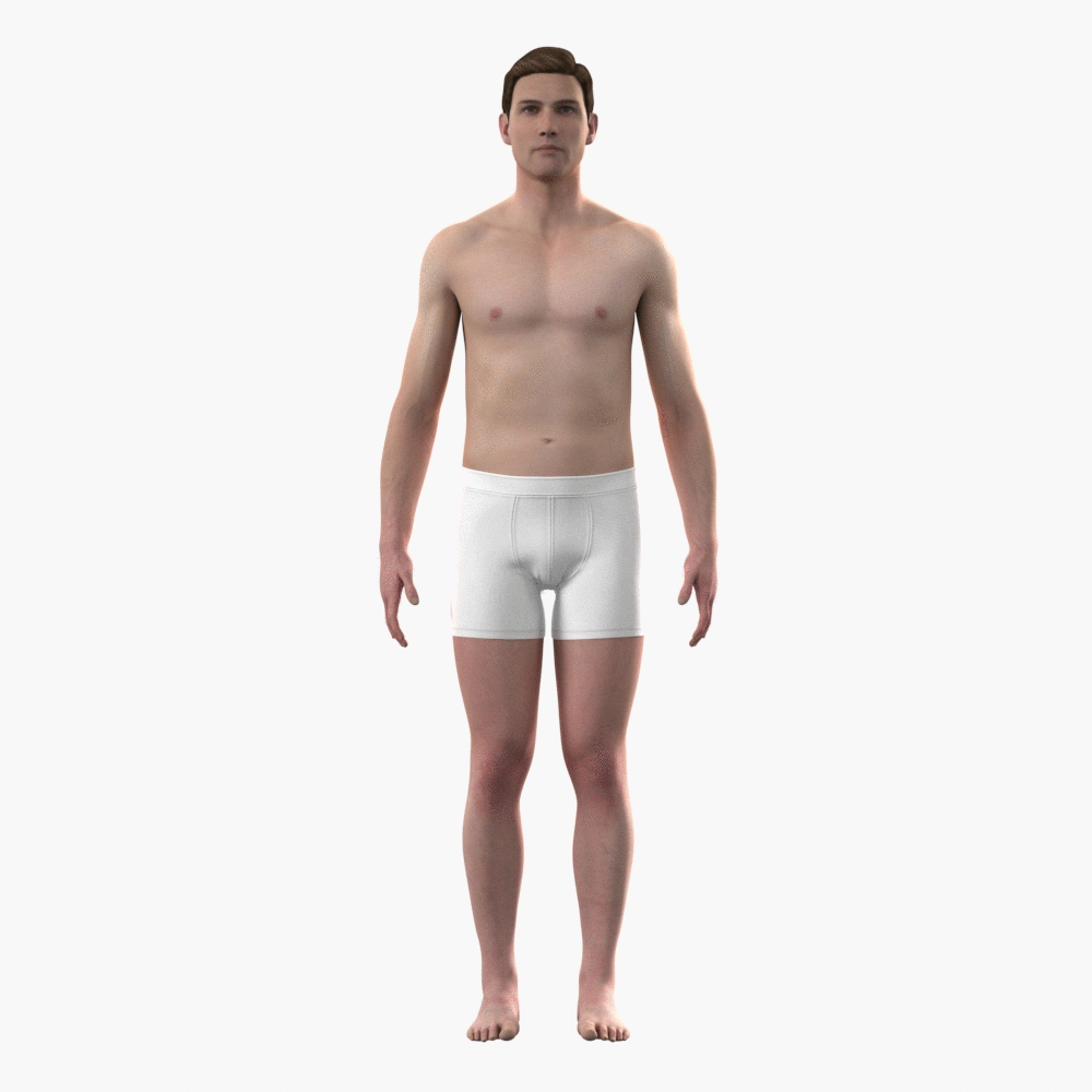 Browzwear Oliver avatar for 3D design