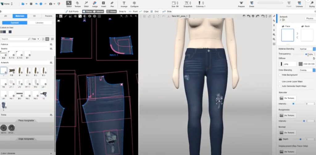 3D fashion design software